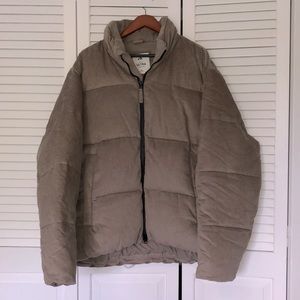 Corduroy coat New with tag (accidentally pulled it off) it’s in the pocket.